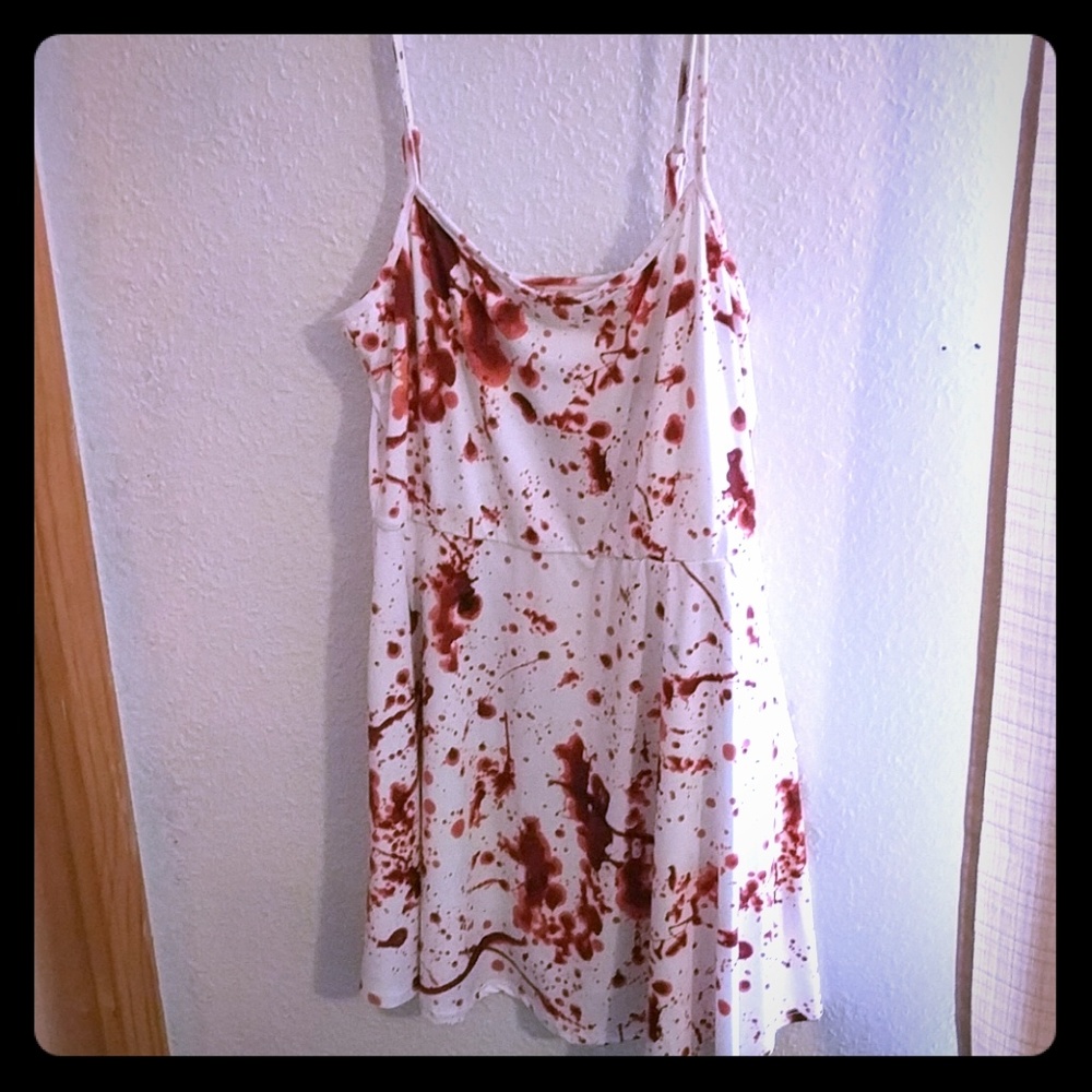 Hot topic Blood splattered dress
